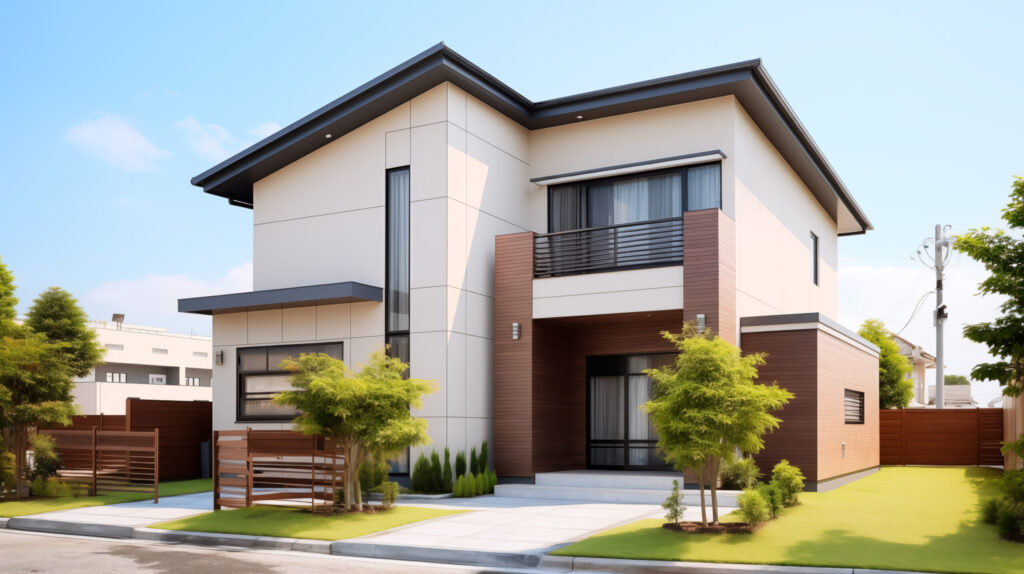 桜丘の杜 注文住宅(木の家)新築工事(デモ) 施工後
